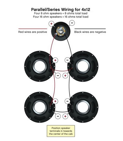 12 Ohm Speaker Wiring Diagrams