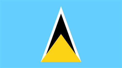 Saint Lucia Flag Wallpapers Wallpaper Cave