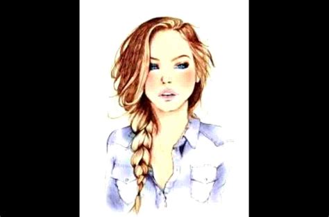 Coloriage a imprimer fille impressionnant collection. Dessin swag - YouTube
