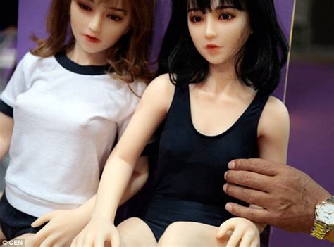 Bizarre Relationship Between Men And Human Size Plastic Dolls In China