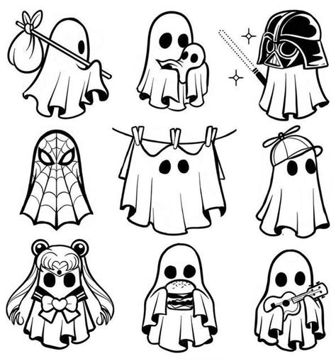 Tattooflashsheets On Instagram Ghost Flash By Delphiechu