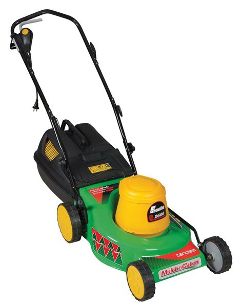 Tandem 2600w Electric Lawnmower With Mulch Kit And Cable Buy Online