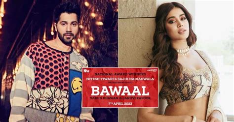 Bawaal Varun Dhawan And Janhvi Kapoor Roped In For Dangal Director Nitesh Tiwaris Next Release