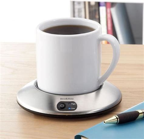 Desktop Mugcoffee Cup Warmer Contemporary Tabletop By Brookstone