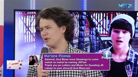 Juan Karlos Labajo Net Letters And Music Guesting Eagle Rock And