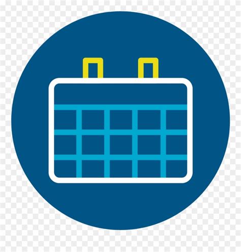Calendar Icon Png Blue Working Calendar