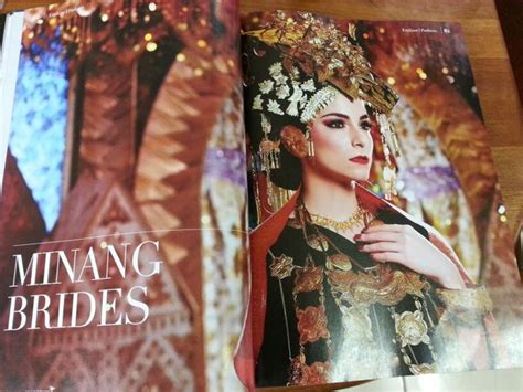 Minang Bride Garuda Indonesia Inflight Magazines Spread Beauty By