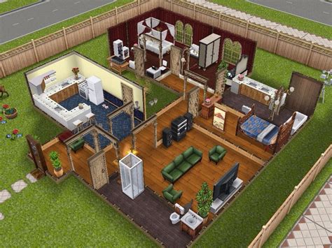 Easy Single Story House Sims The Sims Sims 4