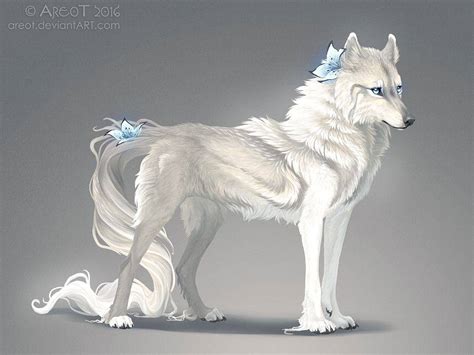 White Wolf Anime Anime White Wolf Pup With Wings Amazing Wallpapers