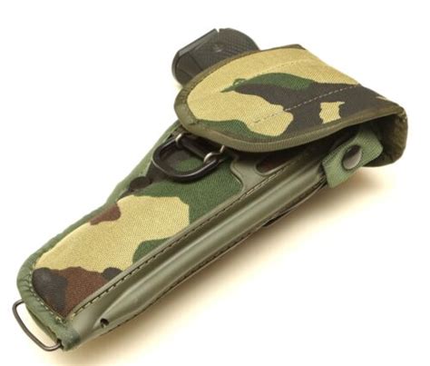 Usgi M12 Woodland Camo Beretta M9 Holster Hill Country Leather Pn