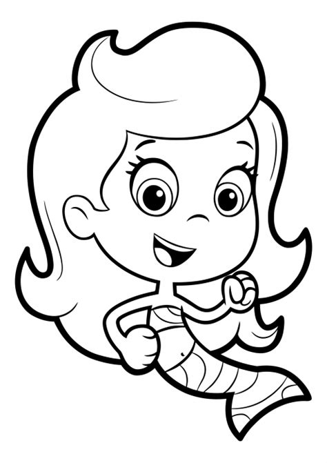 Coloring Pages Guppy Bubble Guppies Coloring Pages My XXX Hot Girl