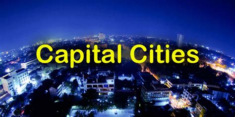 Do You Know These Capital Cities Geography Quiz