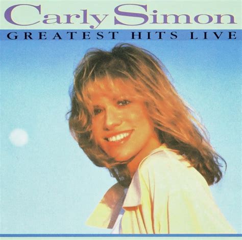 Carly Simon Album Covers Greatest Hits Live 1988