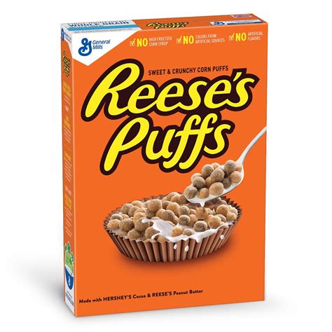 general mills cereal reeses peanut butter puff 368g grocery and gourmet foods