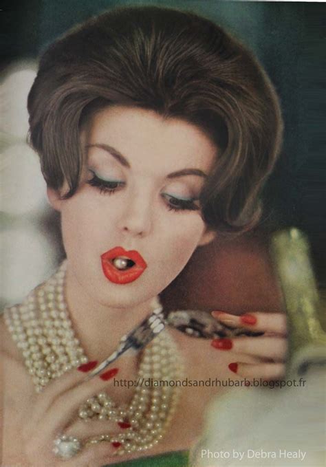 Diamonds And Rhubarb ® All I Want For Christmas Pearls Vintage Glamour Photography Retro