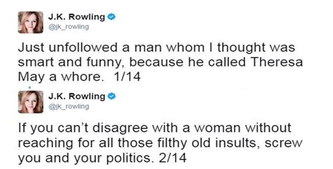 Jk Rowling’s Twitter Tirade Against A Writer’s Sexist Remark On Theresa May Is A Must Read