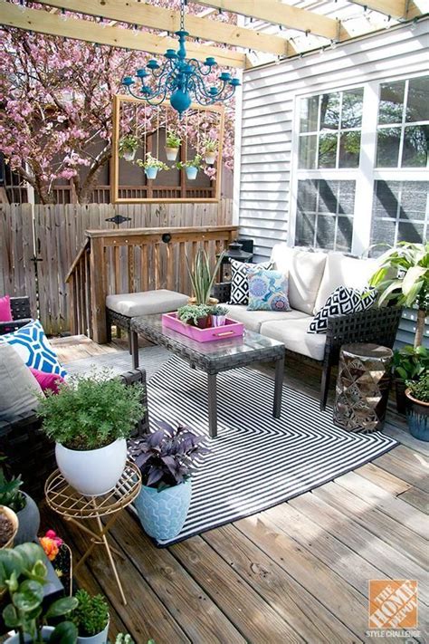 Patio Decorating Ideas Turning A Deck Into An Outdoor Living Room Patio Style Challenge