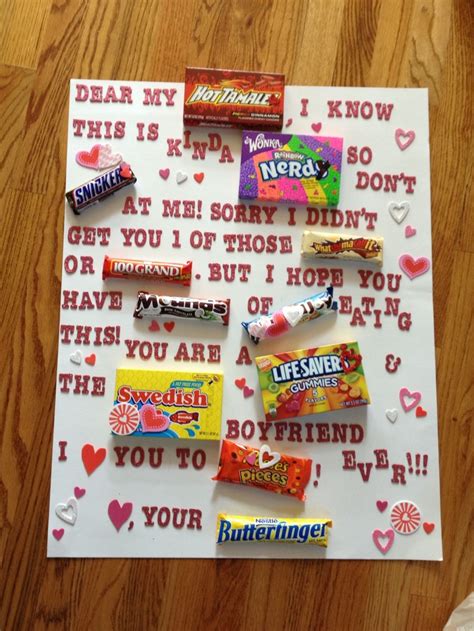 What I Made My Boyfriend For Valentines Day Diy Valentines Day