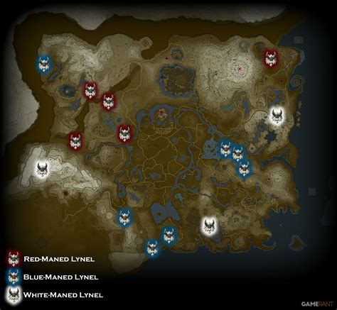Zelda Tears Of The Kingdom All Lynel Locations And How To Beat Them