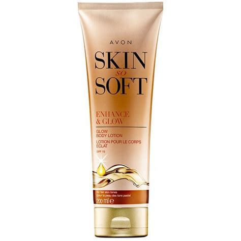Avon Skin So Soft Enhance And Glowglow Body Lotion Rozświetlający