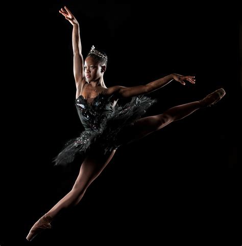 Michaela De Prince In Black Swan Black Dancers Dance Photography