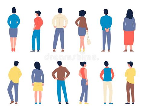 Person Backside Stock Illustrations 671 Person Backside Stock