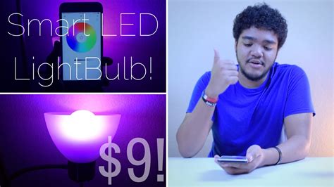 9 Led Smart Light Bulb Tikteck Smart Light Youtube