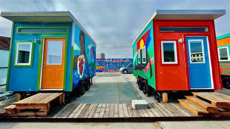 Tiny Homes For The Homeless What Its Like At The Newest And Most