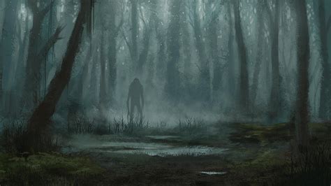 Creepy Forest By Mariegrey On Deviantart