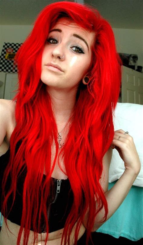 Dark hair is a gorgeous, dramatic statement to make for summer. 4 Bold Hair Color ideas to Try This Summer | Red hair ...