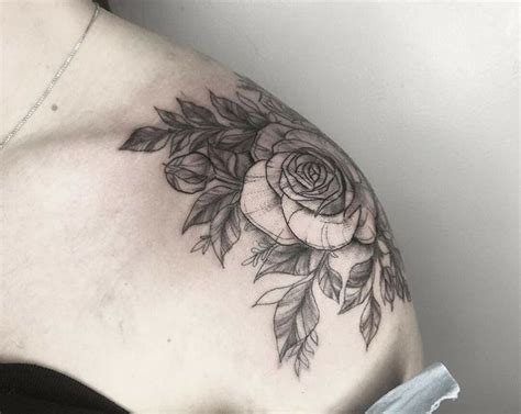 101 Best Floral Shoulder Cap Tattoo Ideas That Will Blow Your Mind