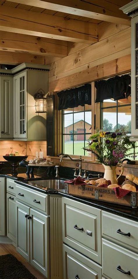 35 Farmhouse Rustic Kitchen Cabinet Design Both Storey Design Makes