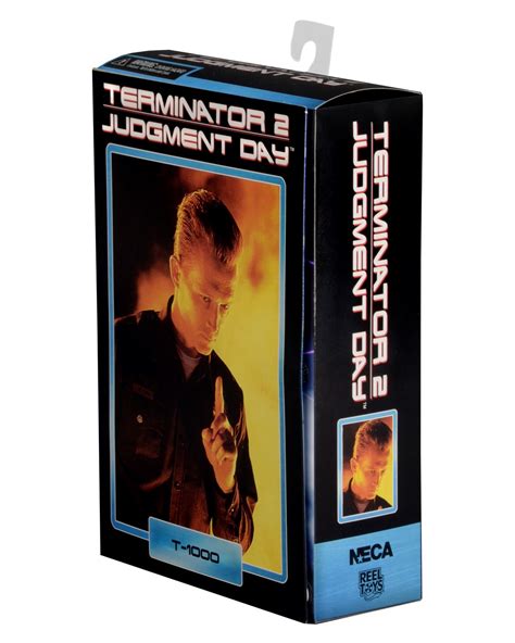 Ultimate T 1000 Terminator 2 Neca 7 Action Figure Figurine Free