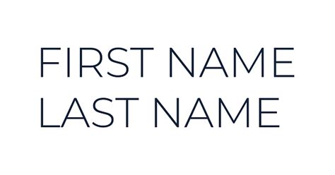 First Name Last Name Là Gì Hướng Dẫn Cách điền Họ And Tên Chuẩn Xác