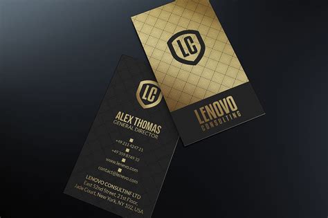 25 Black And Gold Business Card Templates