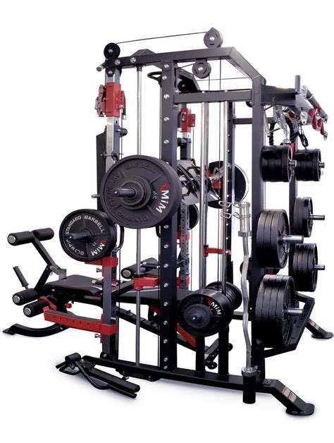 Mim Usa Hercules 1001 Commercial Smith Machine All In One Gym Workout