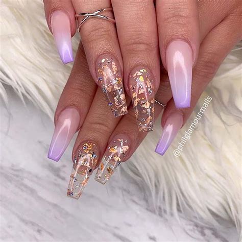 43 Clear Acrylic Nails That Are Super Trendy Right Now Stayglam