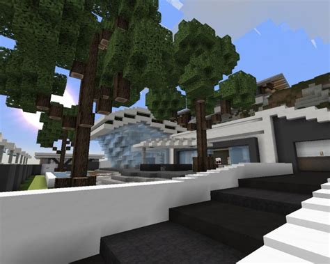 How to make a futuristic house in minecraft? futuristic House #1 Minecraft Project