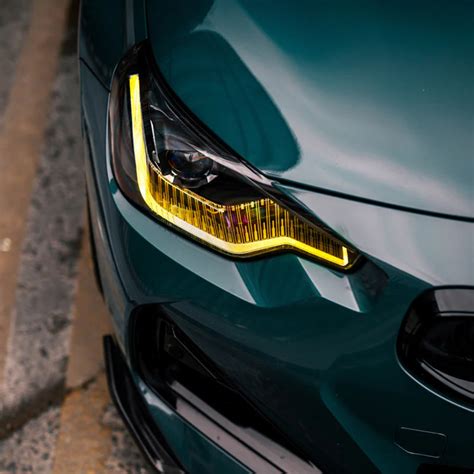 TNF DRLS LIGHTS passend für BMW Gelbes Tagfahrlicht LED Modul Set G8