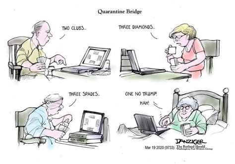 Stay at home cartoon 1 of 47. Quarantine Bridge - Truthdig: Expert Reporting, Current ...