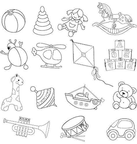 Раскраска Игрушки Для Детей 6 7 Лет Telegraph