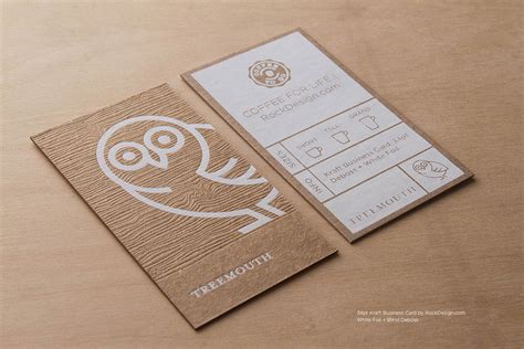 Besides good quality brands, you'll also find plenty of discounts when you shop for business card kraft paper during big sales. Brown Kraft Business Cards