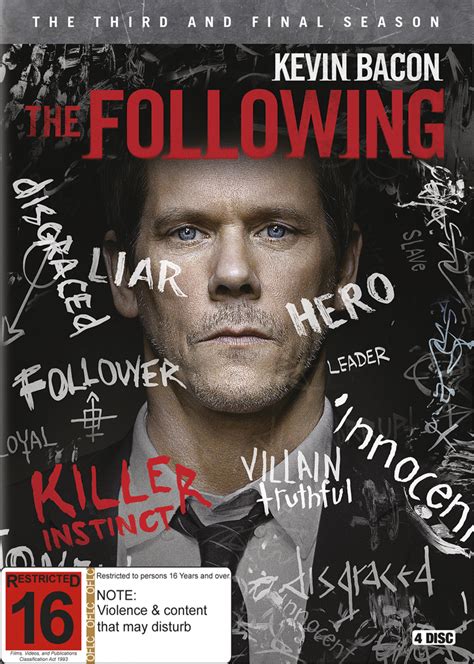 The Following Season 3 Dvd Buy Now At Mighty Ape Nz