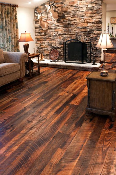 Oak Hit Skip — Boardwalk Hardwood Floors Rustic Flooring Rustic