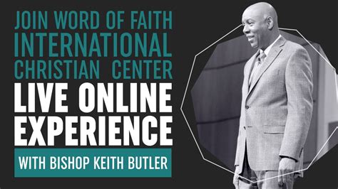 Live Online Experience Bishop Keith A Butler November 1 2020