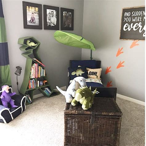 12 Amazing Dinosaur Inspired Bedrooms For Kids Ideas And Inspo Dinosaur Room Decor Kids Bedroom