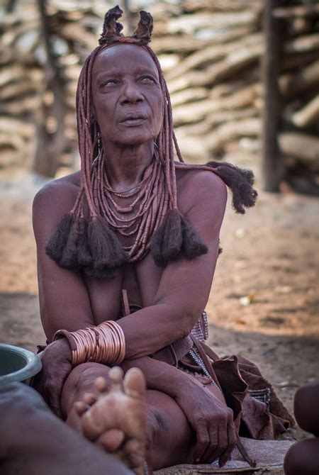 Namibia Himba Woman Africa Geographic