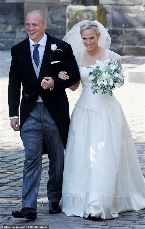 Relive Zara And Mike Tindall S Joyful Scottish Wedding As They Celebrate Years Together On