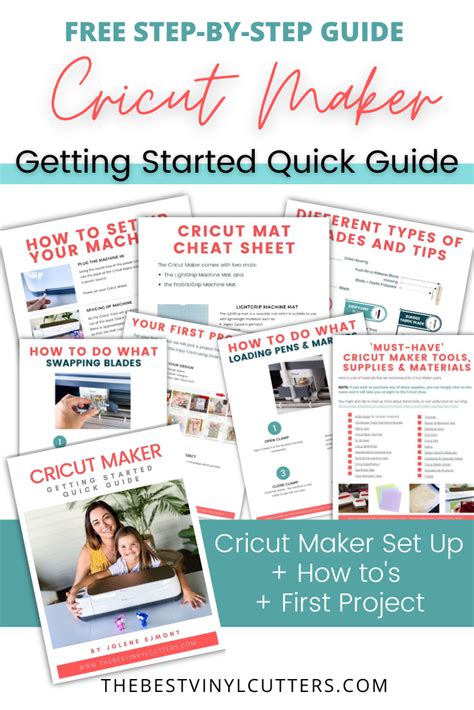 How To Set Up And Use A Cricut Maker Free Starter Guide How To Use