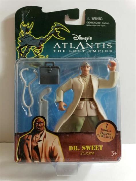 Disney Atlantis The Lost Empire Dr Sweet Mattel Toy Action Figure For Sale Online Ebay